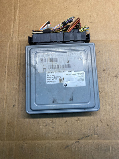 2007 - 2011 BMW 328i 528i E90 ECM ECU Engine Computer 7574546 AB3842 DG0