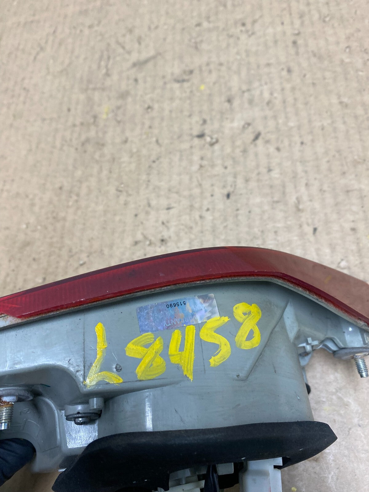 2011 2012 2013 2014 Hyundai Sonata Left Driver Inner Tail Light Oem L8458 DW8