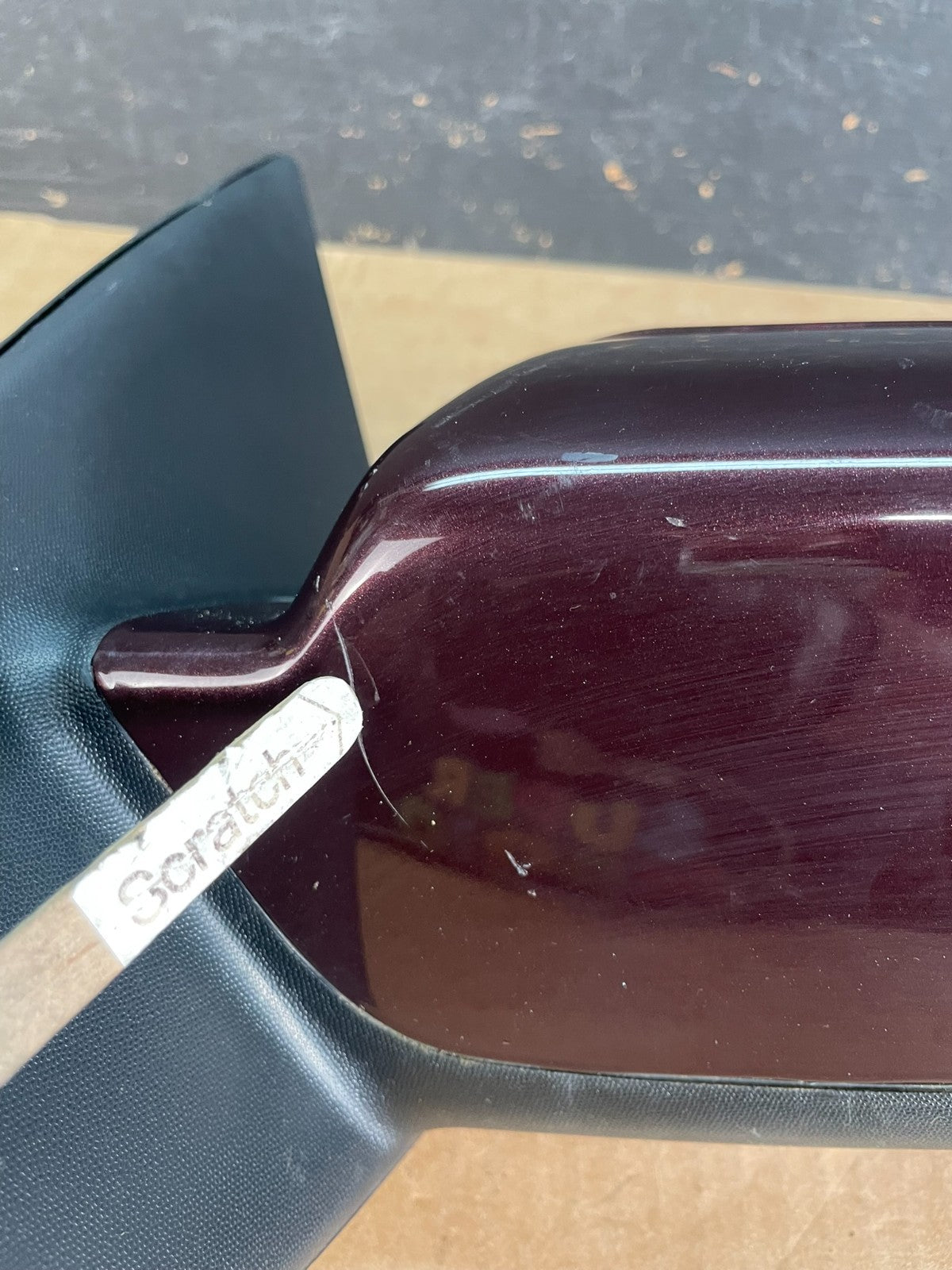 2011-2012 Ford Fusion Left Driver LH Side View Door Heated Mirror AE8340 DW6