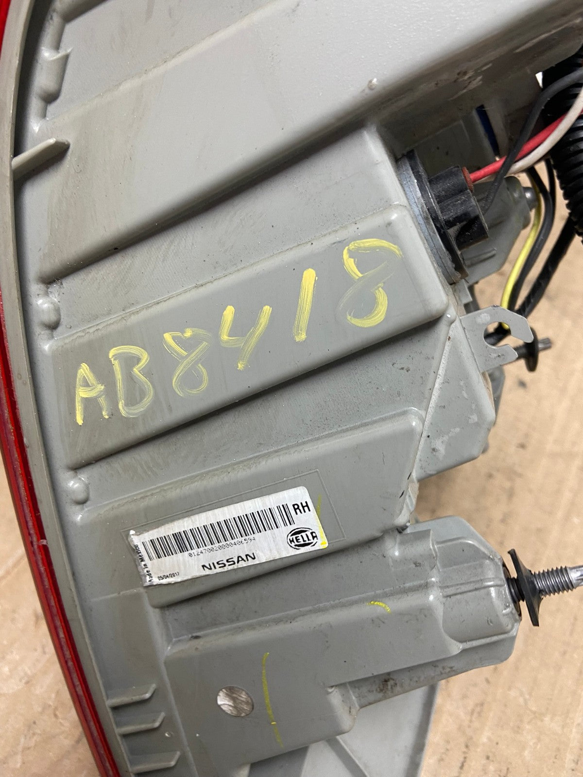 2016 2017 2018 Nissan Sentra Right Passenger RH Side Tail Light Oem AB8418 LK6