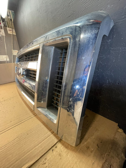 2008 to 2014 Ford Econoline E150 E250 Front Upper Chrome Grill Grille ac5462 DG1
