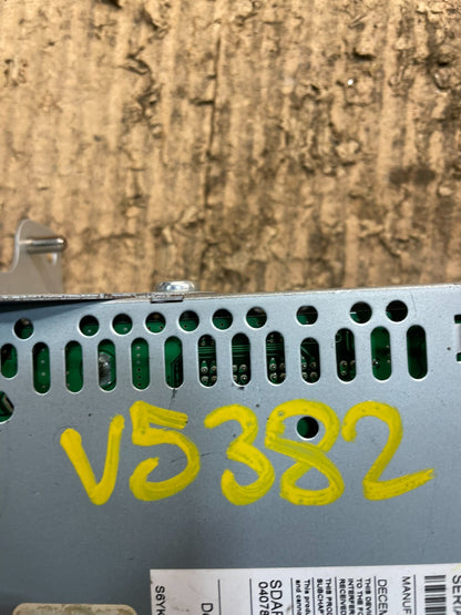 2011 Ford Edge Radio Cd Mechanism Receiver V5382 DG6