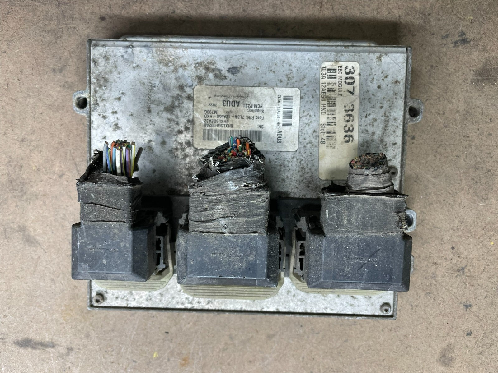 2007 Ford F-150 F150 5.4L Engine Control Computer 7l3a-12a650-hkd N1763 DG0