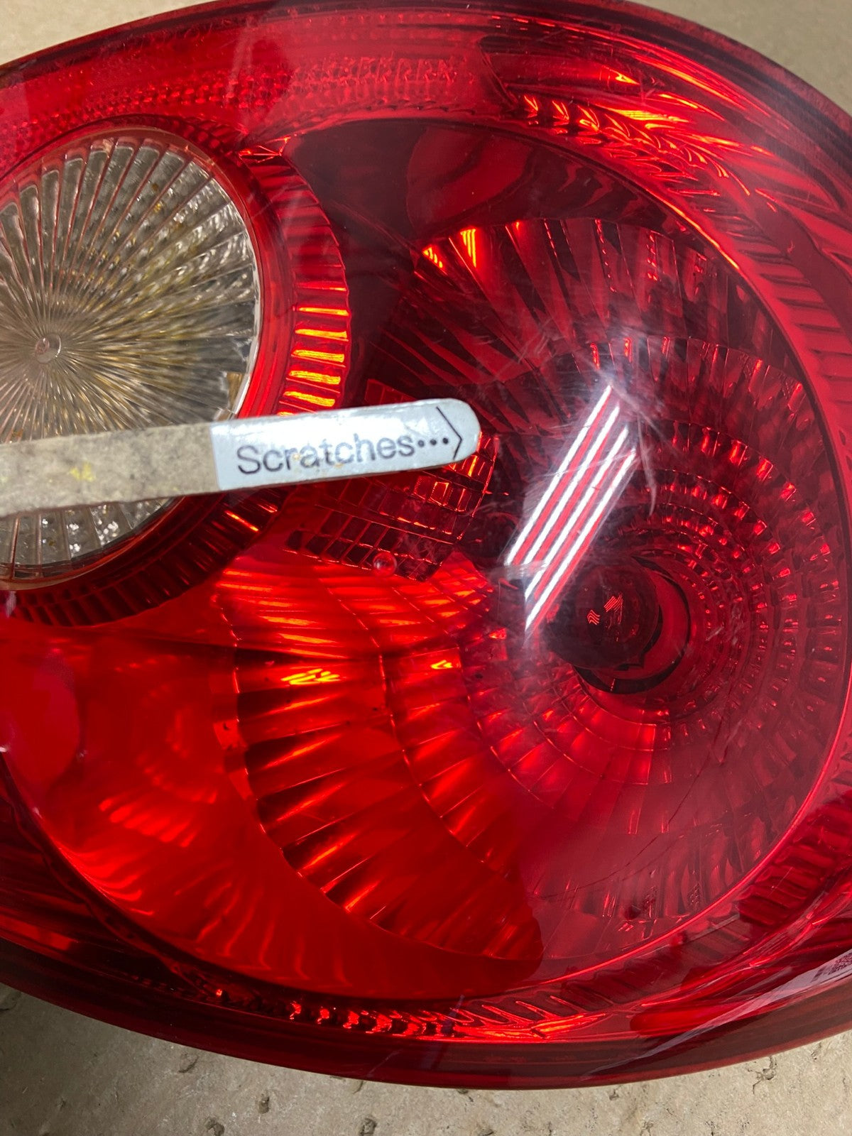 2005 to 2008 Toyota Corolla Left Driver Lh Side Tail Light AD2499 LK3