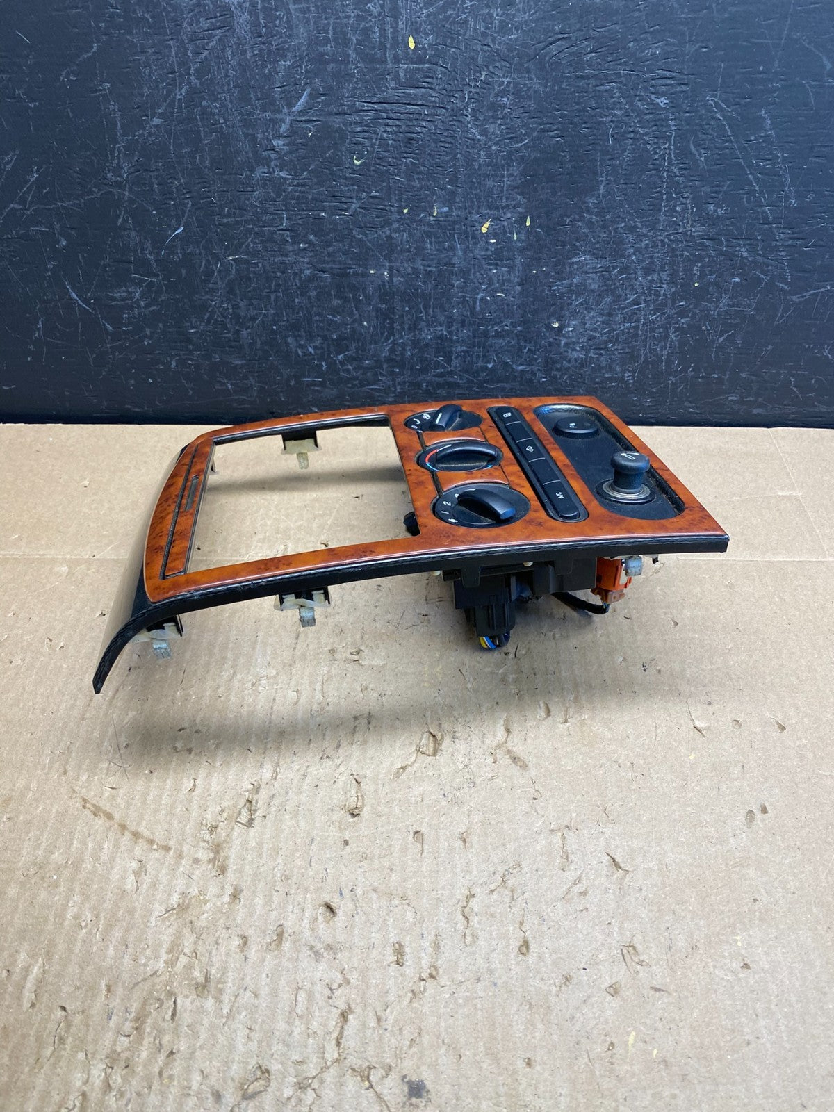 2004-2008 Ford F150 Heater Climate Control Radio Control Dash Bezel OE AC68161