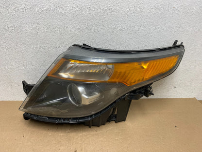 2011 to 2015 Ford Explorer Police Left Driver LH Halogen Headlight AE5076 DW0