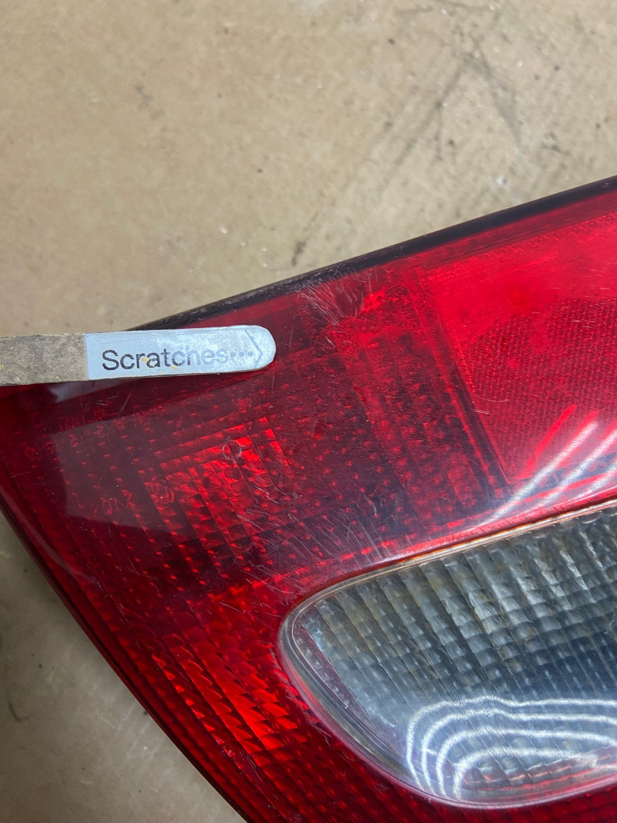 1998 to 2001 Volvo C70 Left Driver LH Side Tail Light OEM AC2956 LK3