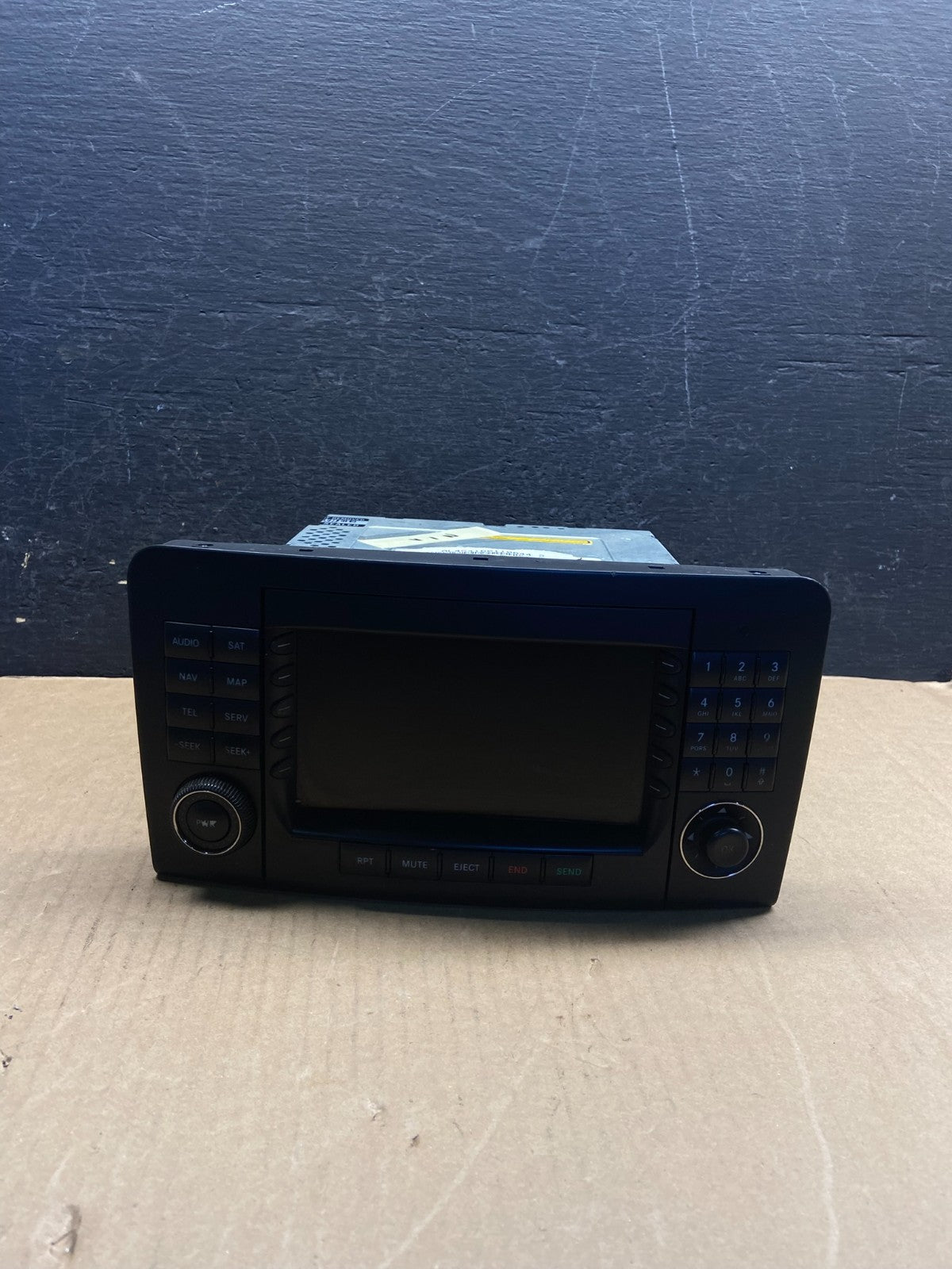 2006 2007 2008 Mercedes ML350 GL450 Radio Navigation Screen Display AF9386 DG0