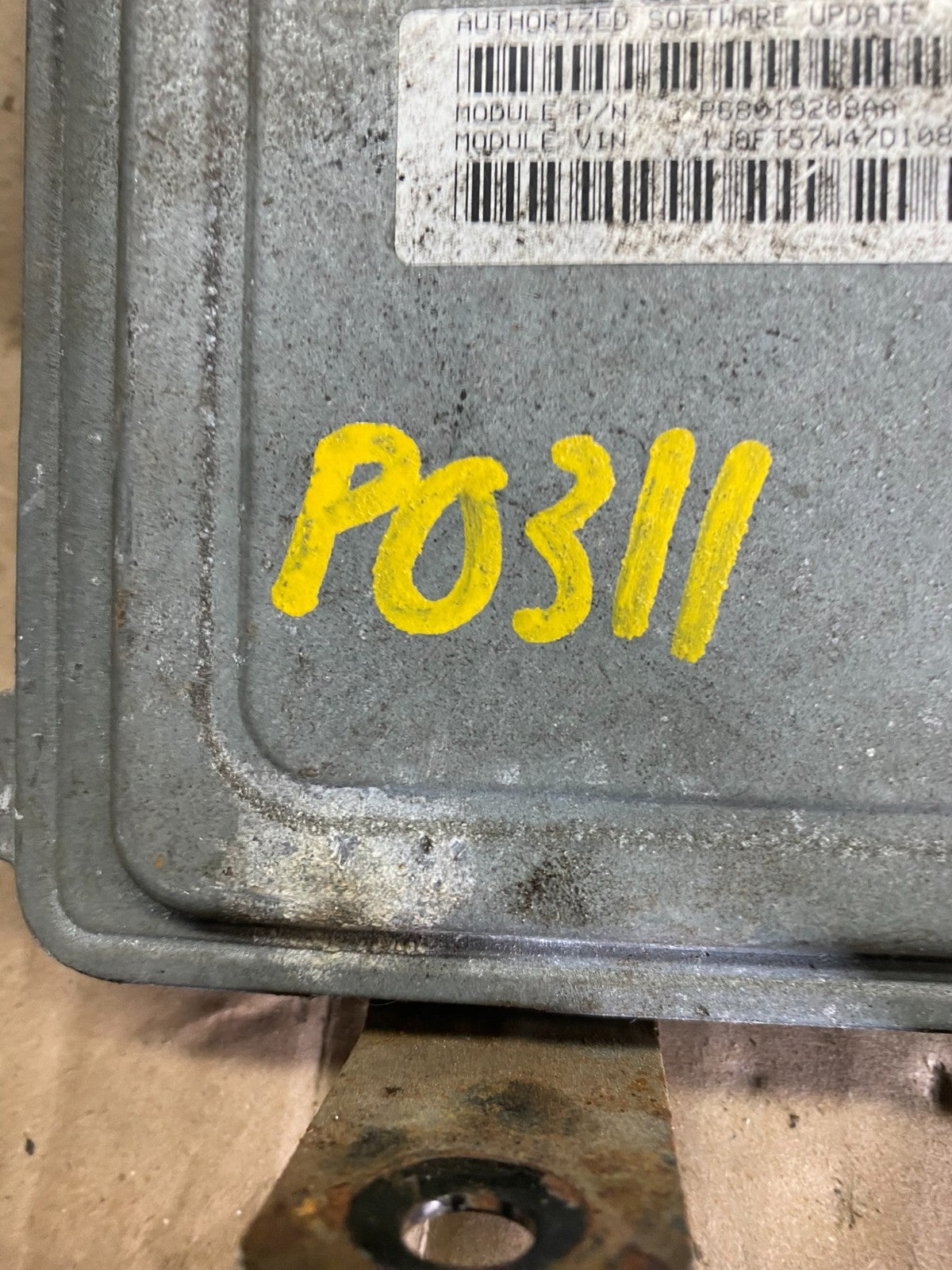 2007 Dodge Caliber Computer Brain Engine Control ECM p68019208aa P0311 DG4