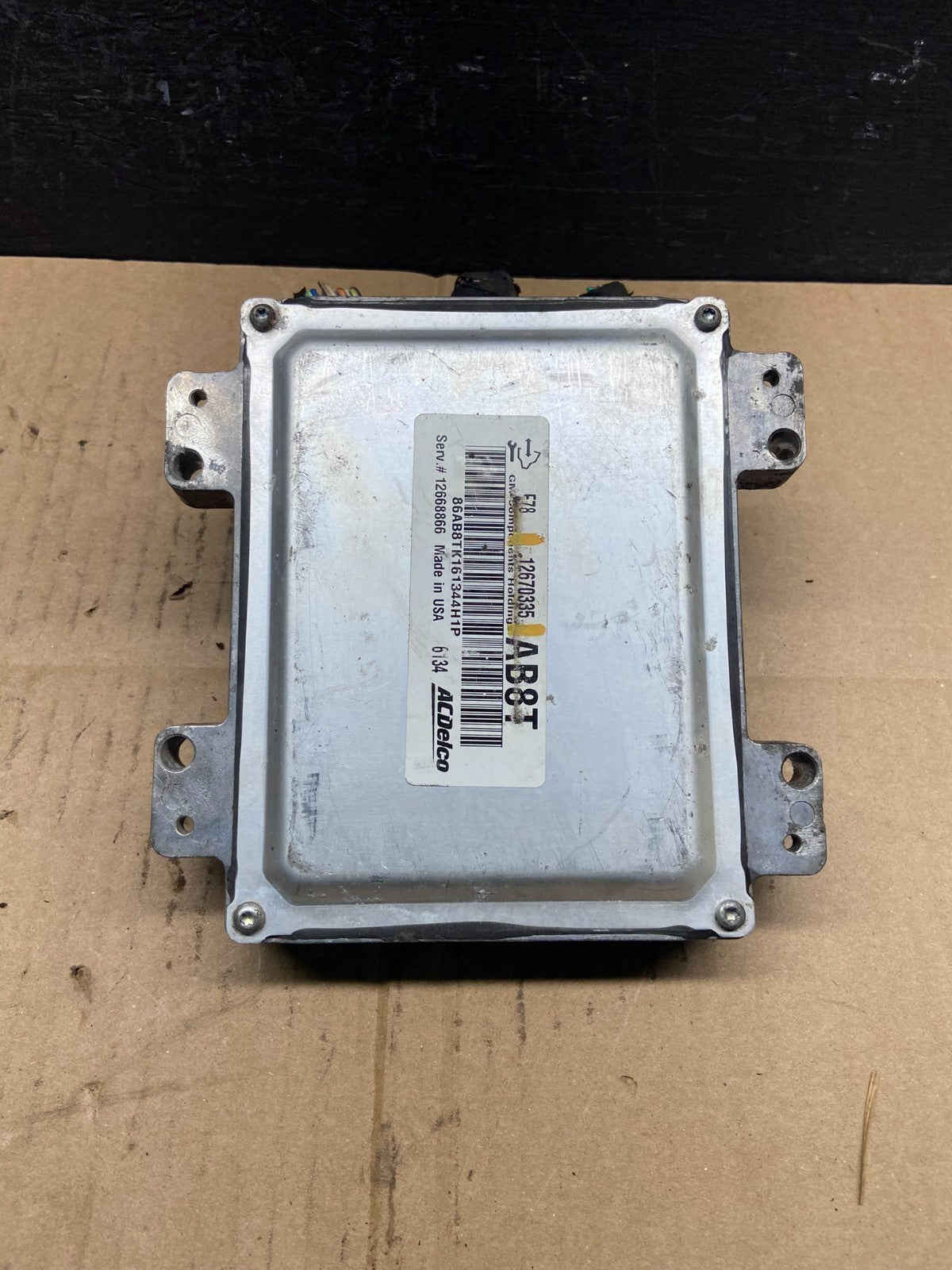 2012 2016 Chevrolet Cruze Engine Computer Ecu Pcm Ecm Pcu 12670335 AD1810 DG1