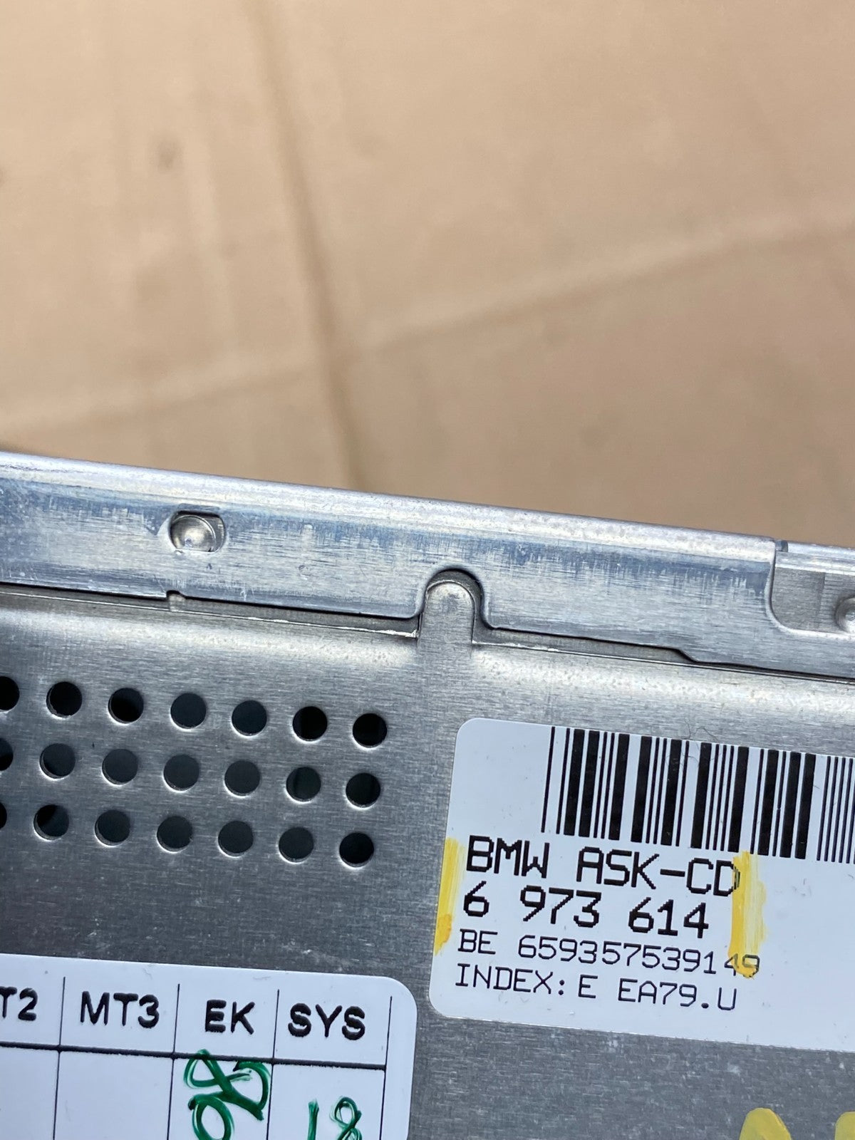 2006-2008 BMW 750i 750Li E65 AM/FM Radio CD Player AA4611 DG5