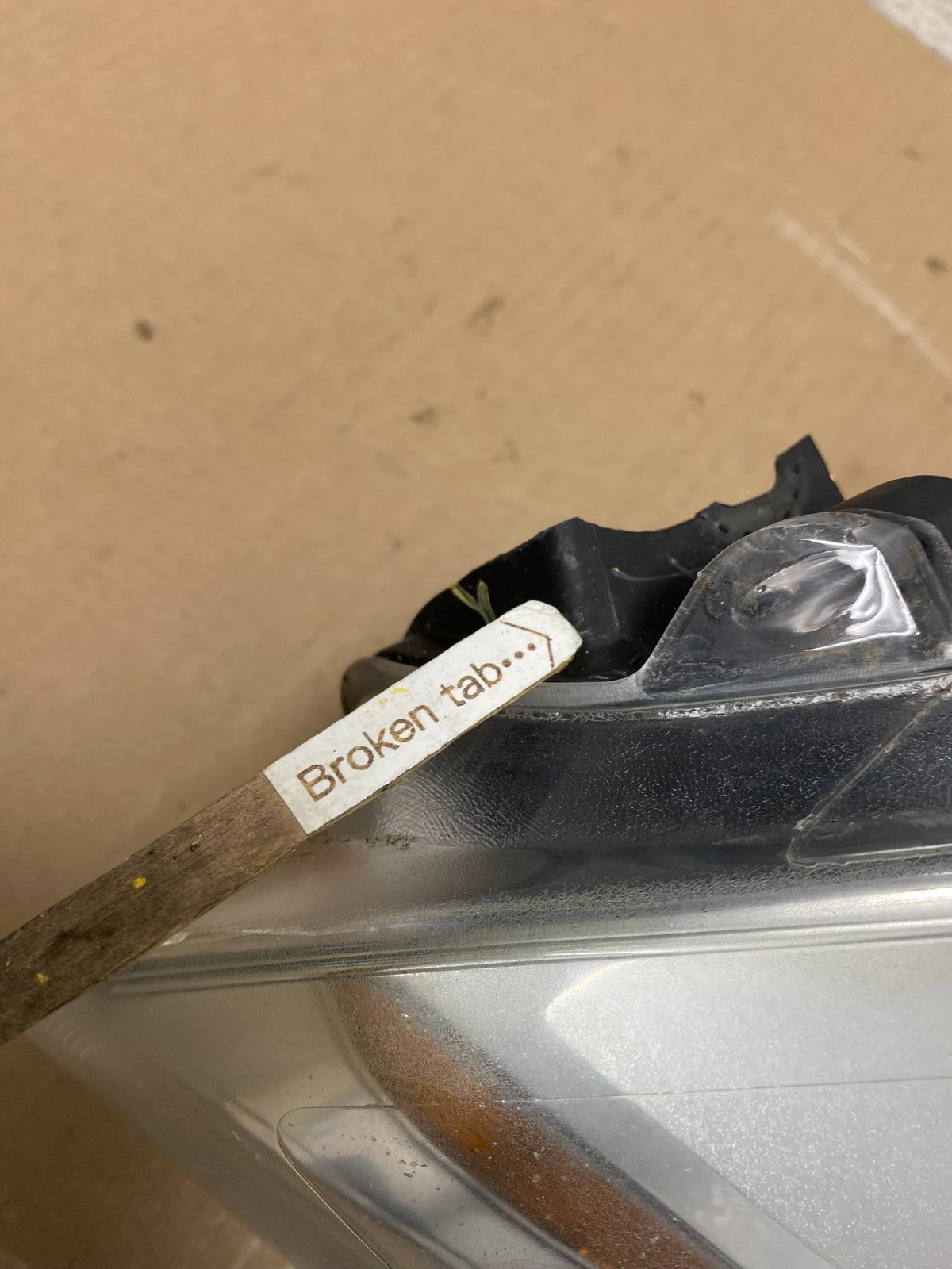 2012 2013 2014 Ford Focus Left Driver Lh Side Halogen Headlight AJ2545 DW6