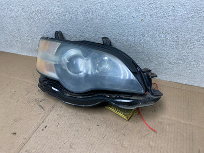 2006 to 2007 Subaru Legacy Right Passenger RH Side Black Headlight R7527 DW1
