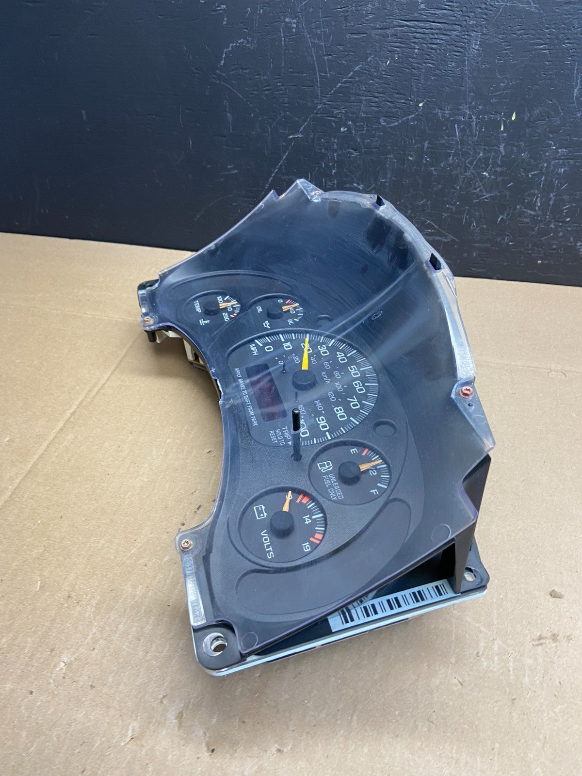 1996 to 2000 Chevrolet Express Speedometer Cluster Gauge OEM AB9206 DG4