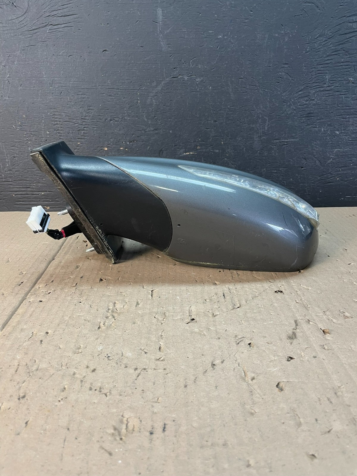 2011-2015 Hyundai Sonata Left Driver Side View Turn Sgn Door Mirror OE AE0725 DW3