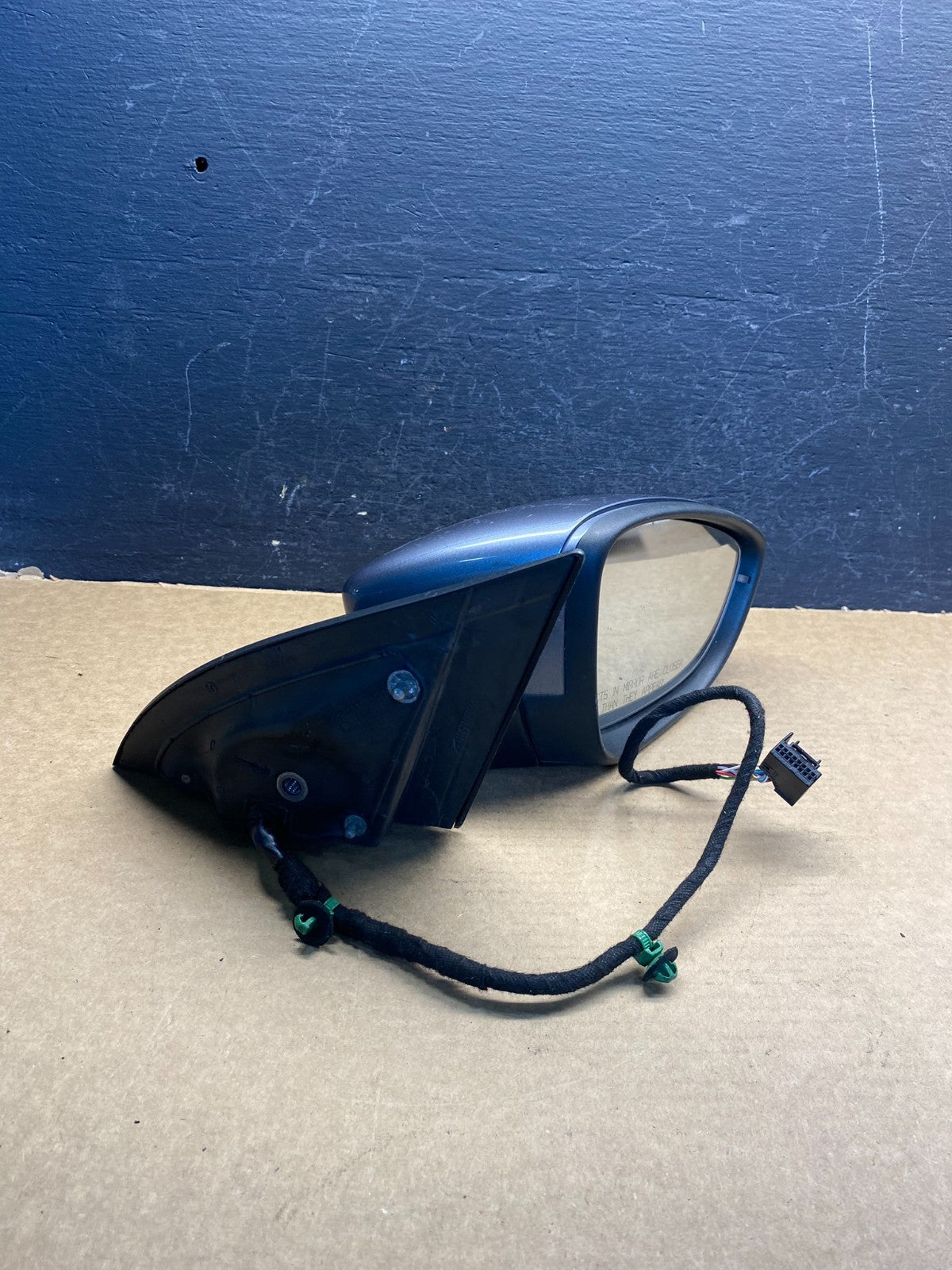 2009 to 2012 Volkswagen CC Right Passenger Power Door View Mirror AD9865 DW10