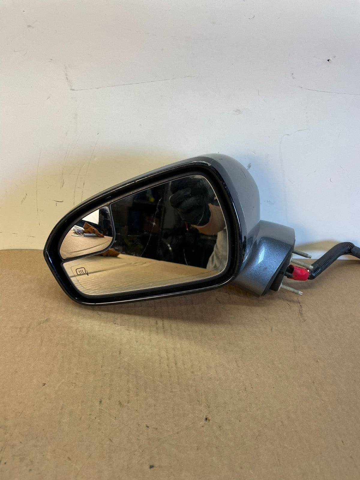 2013-2015 Ford Fusion Left Driver Side View Power Door Heated Mirror AG2727 MS8
