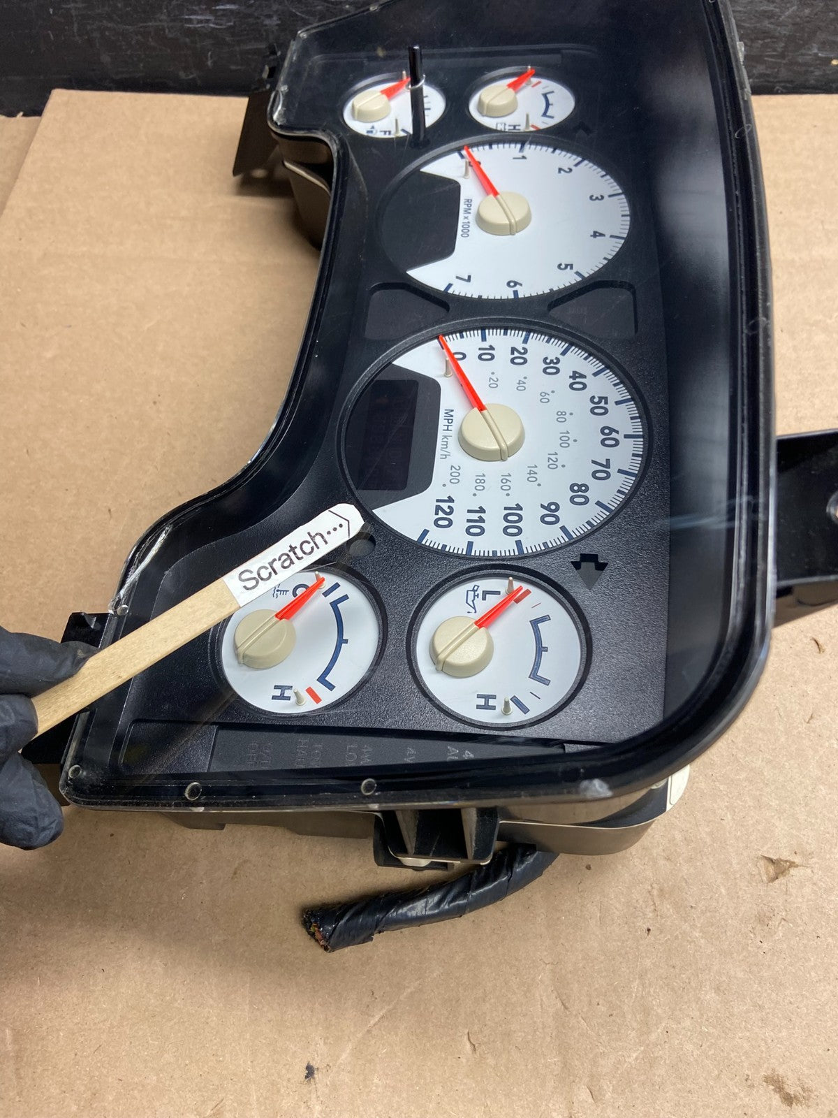 2006 - 2008 Dodge Ram 1500 Instrument Speedometer Gauge Cluster AI3013 DG3