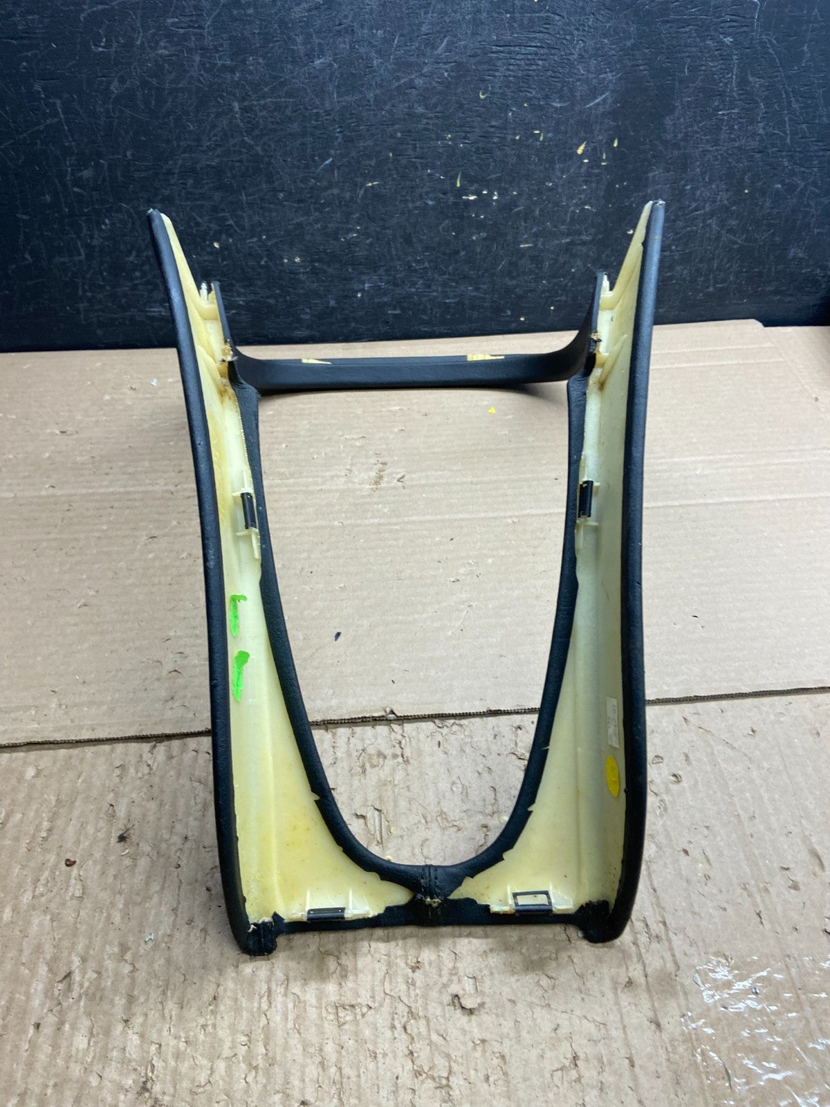 2003 to 2008 Jaguar S Type Front Center Console Leather Trim Panel AG02403