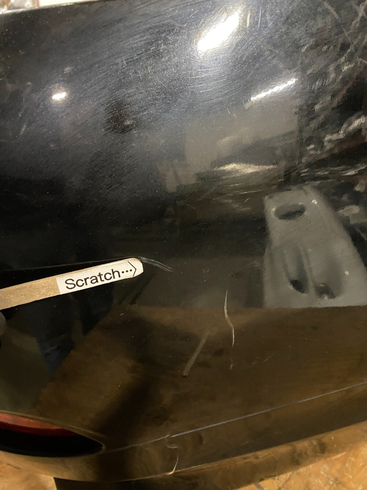 2004 to 2007 BMW 6-Series Rear Bumper Cover With Sensors Holes L13402