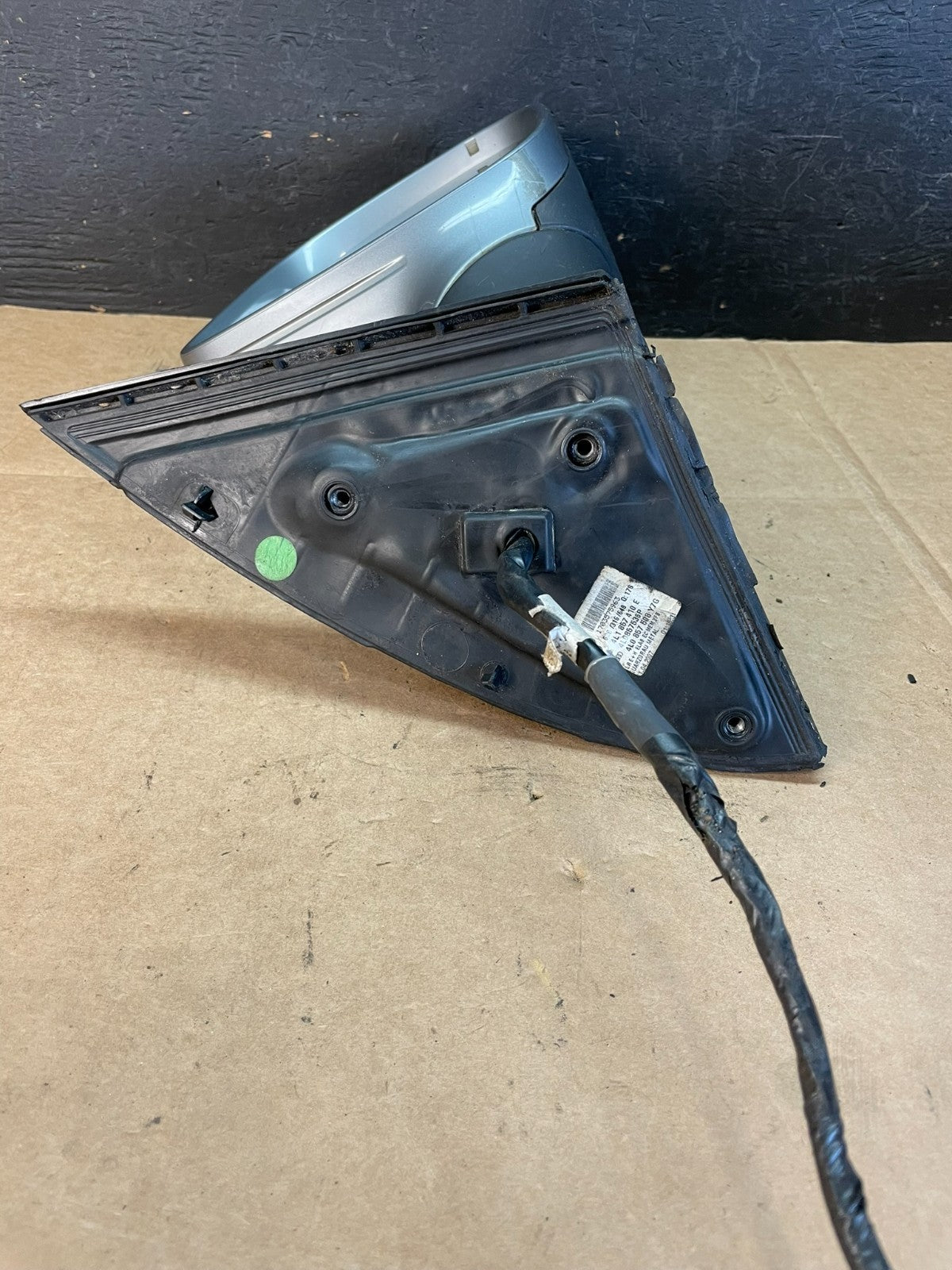 2007 to 2009 Audi Q7 Right Passenger Side Door View Power Mirror AE0981 DW4