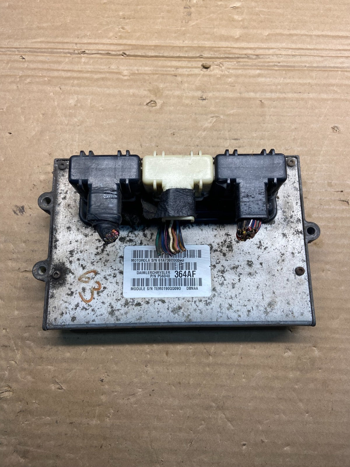 2000 Dodge Durango 4.7L Engine Computer Module ECU PCM P56040364AG AE4631 DG0