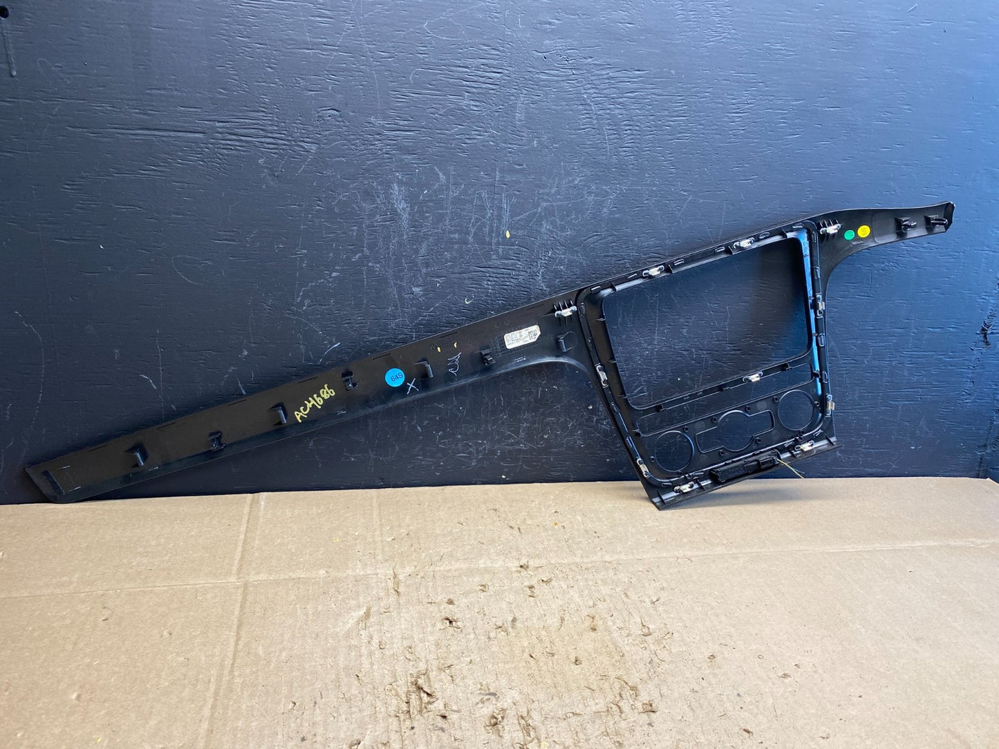 2016 to 2019 Volkswagen Passat Radio Dashboard Bezel Trim Cover OEM AC4686 DG3
