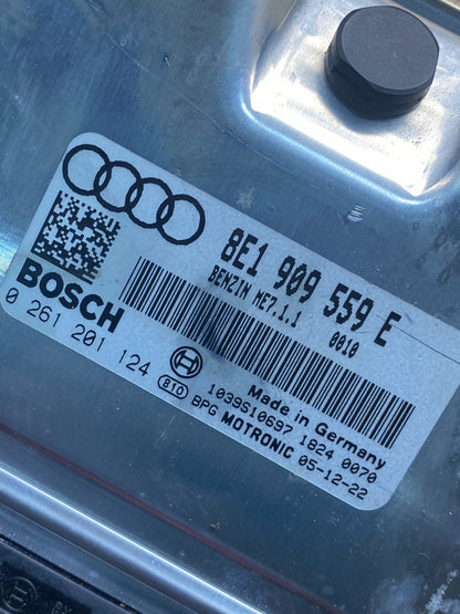 2006 Audi A4 3.0L Engine Computer Ecu Pcm Ecm Pcu AH9865 DW2