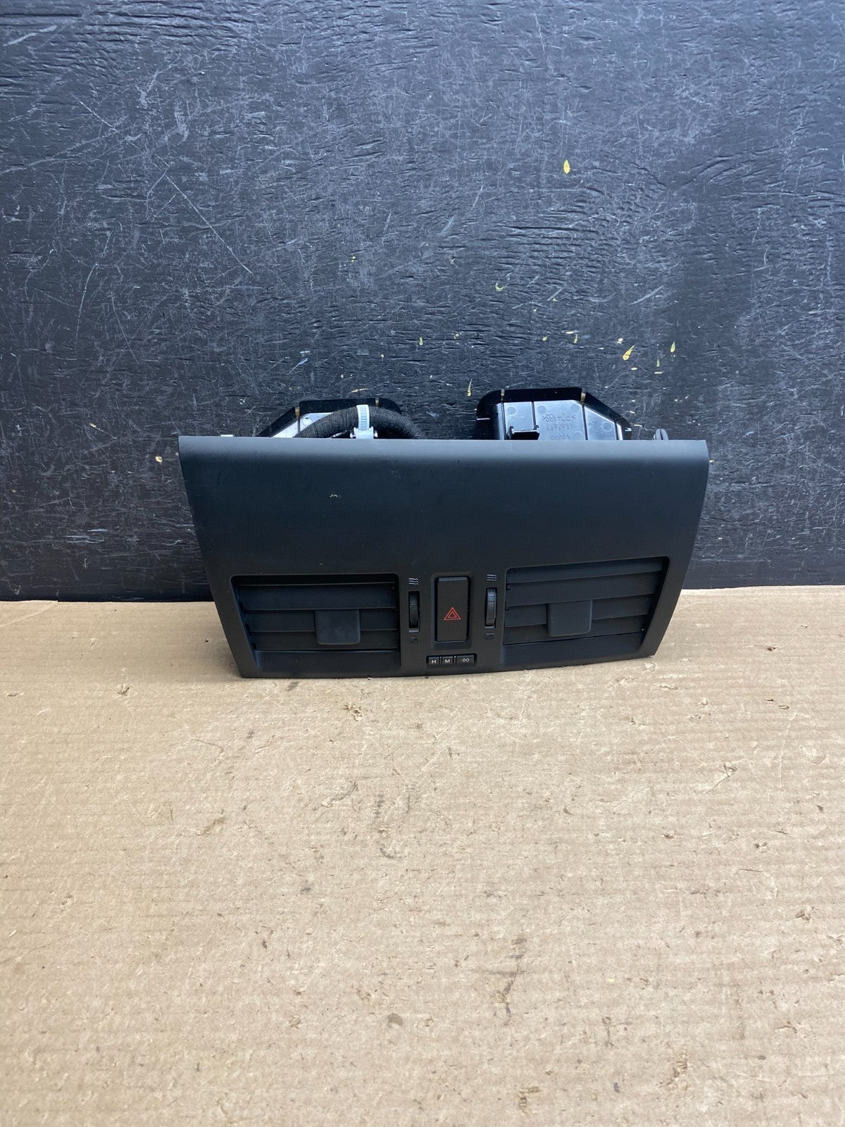 2010 to 2013 Mazda 3 Center Dash Hazards Air Vent Cover Clock Switch AH5449 DG0