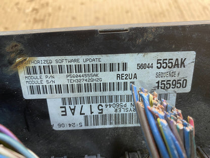 2005 Jeep Grand Cherokee 5.7L Engine Computer ECU ECM P56044555AK ac2360 DG2