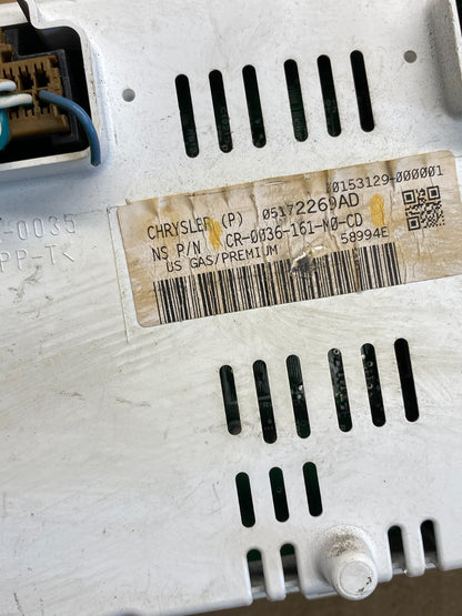 2008 Jeep Wrangler Speedometer Cluster AC6210 DG6