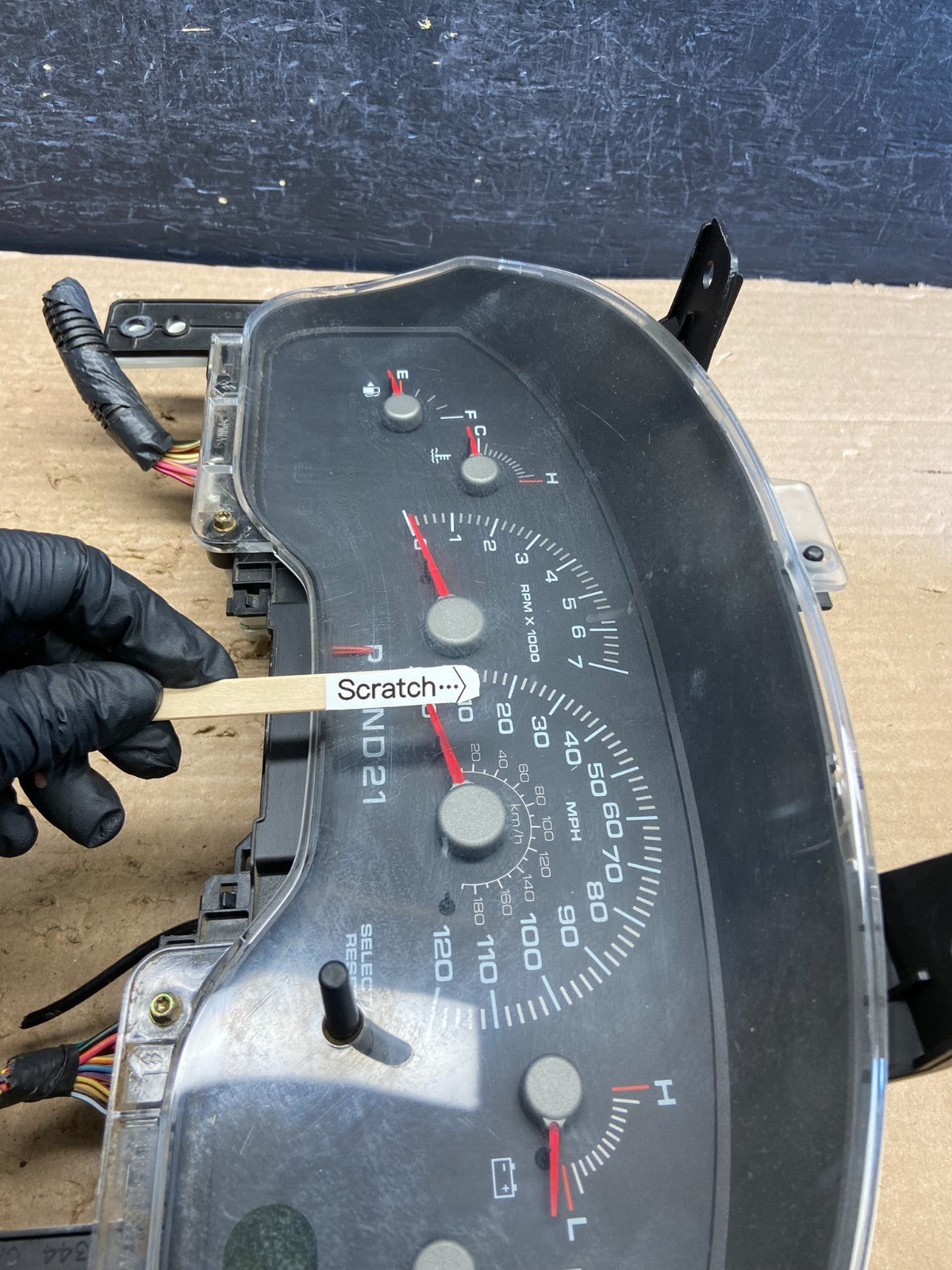 2000 2002 Ford Expedition Speedometer Instrument Gauge Cluster AG8765 DG3