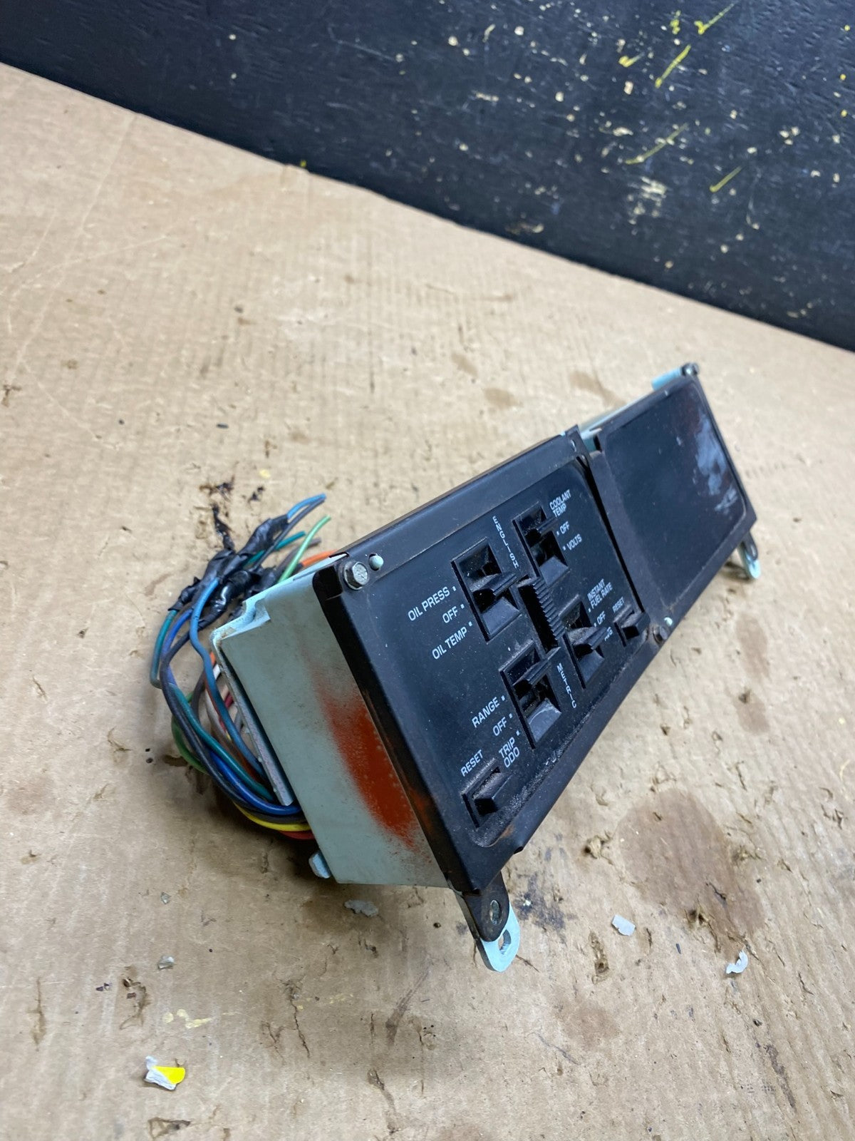 1984-1985 Chevrolet Corvette Digital Dash Information DIC Switch Panel Z4543 DG2