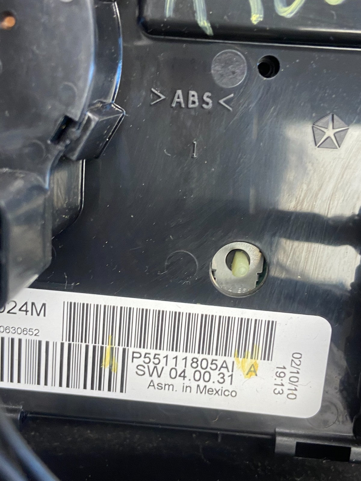 2008-2010 Dodge Grand Caravan Radio Bezel Climate Control Heat AC af6276 DG8