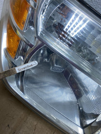 2008 to 2012 Nissan Pathfinder Halogen Headlights Left+Right AF9866 DW3
