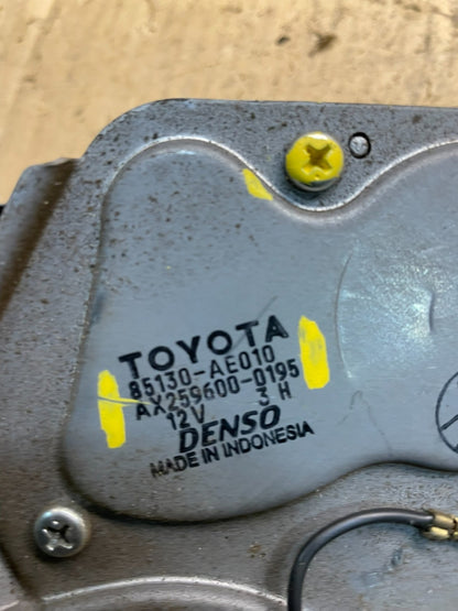 2011-2020 Toyota Sienna Rear Windshield Washer Wiper Motor W6859 DG6