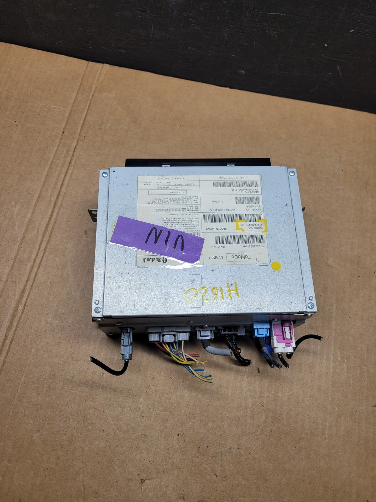2010 to 2012 Jaguar XJ XJL Radio GPS Information Receiver H1620 PS4