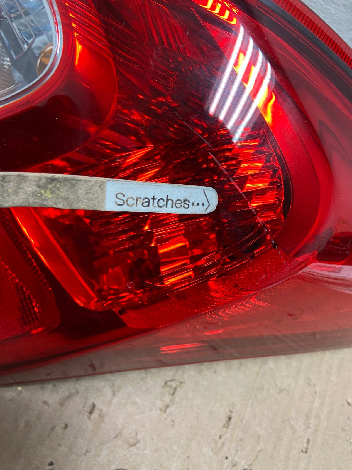 2012-2019 Nissan Versa Sedan Right Side Passenger Rh Tail Light AE9374 LK3