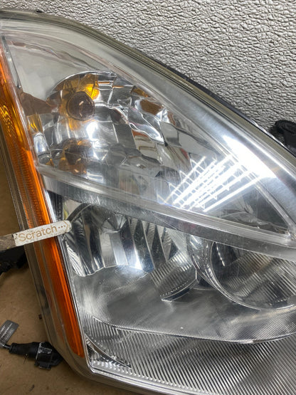2009-2013 Nissan Rogue Left+Right Side Set Halogen Headlights OEM X4869 DW3