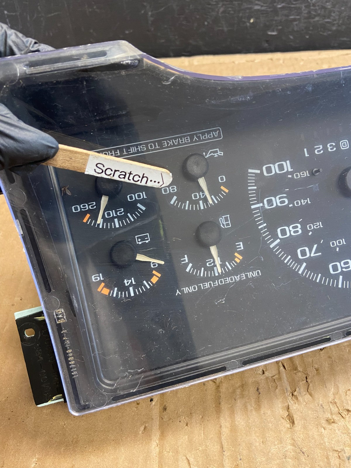 1995 to 1999 Chevrolet Silverado Suburban Cluster Gauge Speedometer AD69133