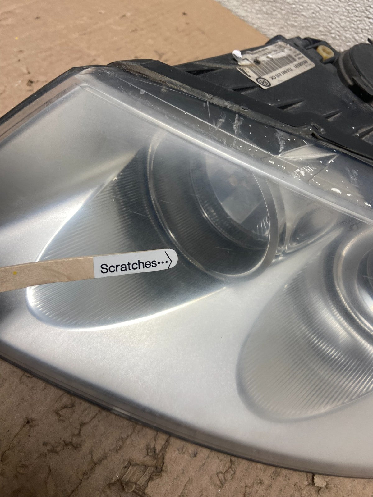 2004 to 2007 Volkswagen Touareg Left Driver Halogen Headlight Oem Y0711 DW3