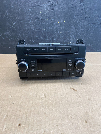 2007-2012 Chrysler Dodge Jeep Ram Radio CD MP3 AUX Receiver AC6278 DG0