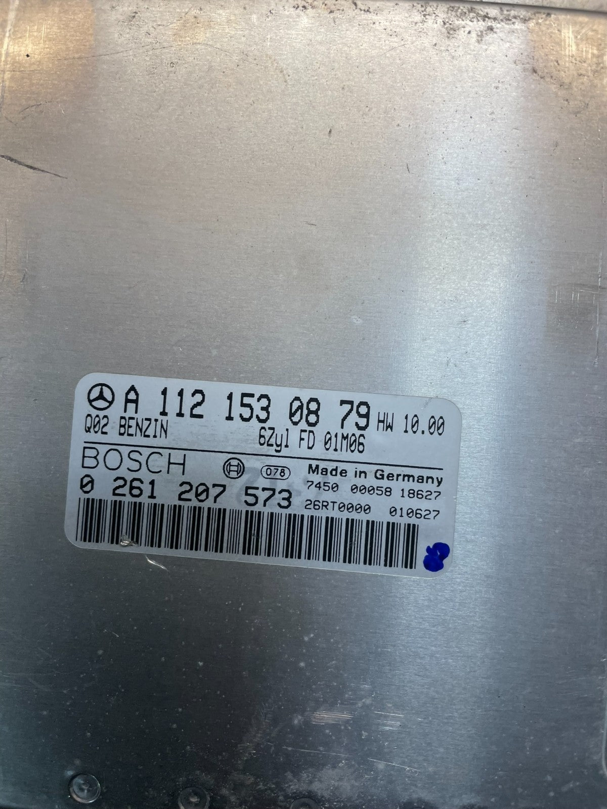 1999 to 2005 Mercedes E320 CLK320 Engine Control Unit ECU Module V0708 DG3