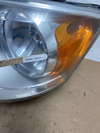 2008 to 2016 Chrysler Town and Country Left Driver Lh Side Headlight AE6876 DW3