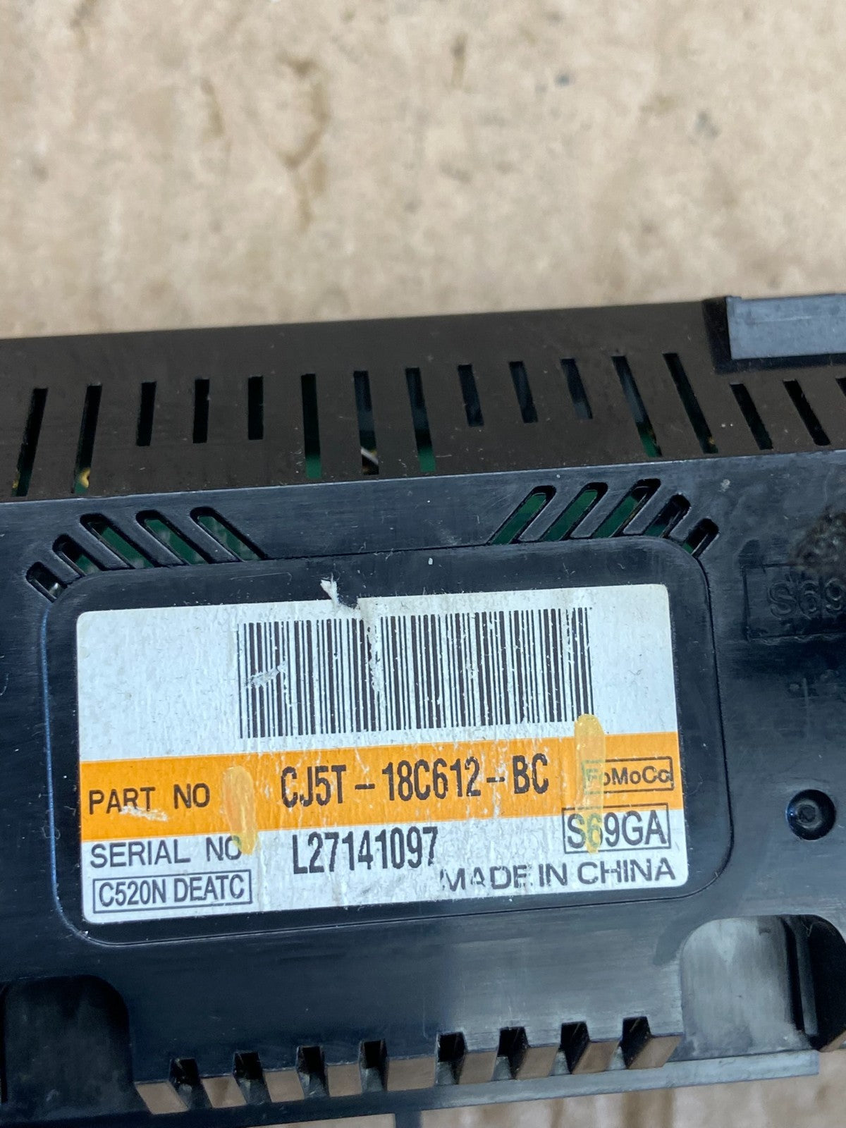 2013 2014 2015 Ford Escape Ac Heater Climate Control Temperature Oem aa8072 DG5