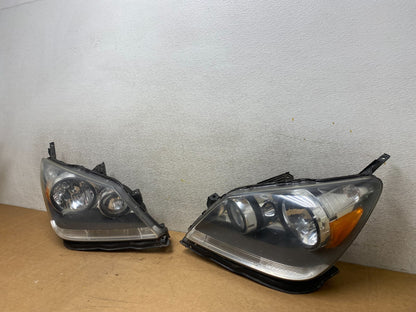 2005 2006 2007 Honda Odyssey Left+Right Set Halogen Headlights X3876 DW1