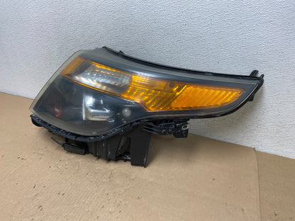 2011 to 2015 Ford Explorer Police Left Driver LH Halogen Headlight AG6742 DW1