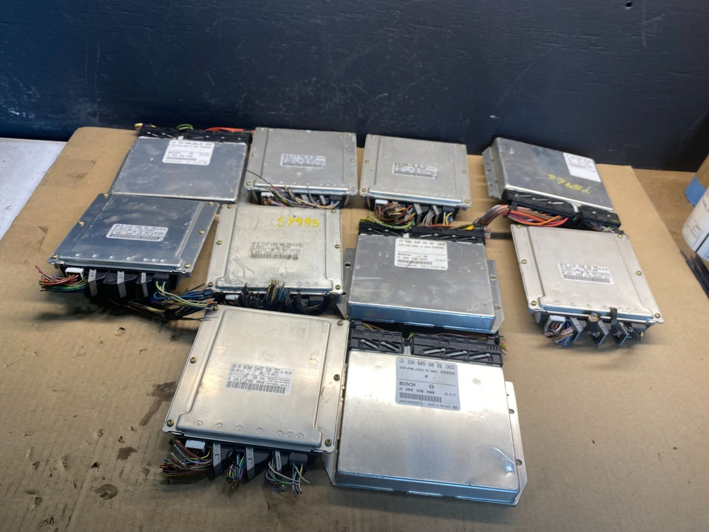 Mix of 10 Mercedes ECM Engine Computer Module AC09600