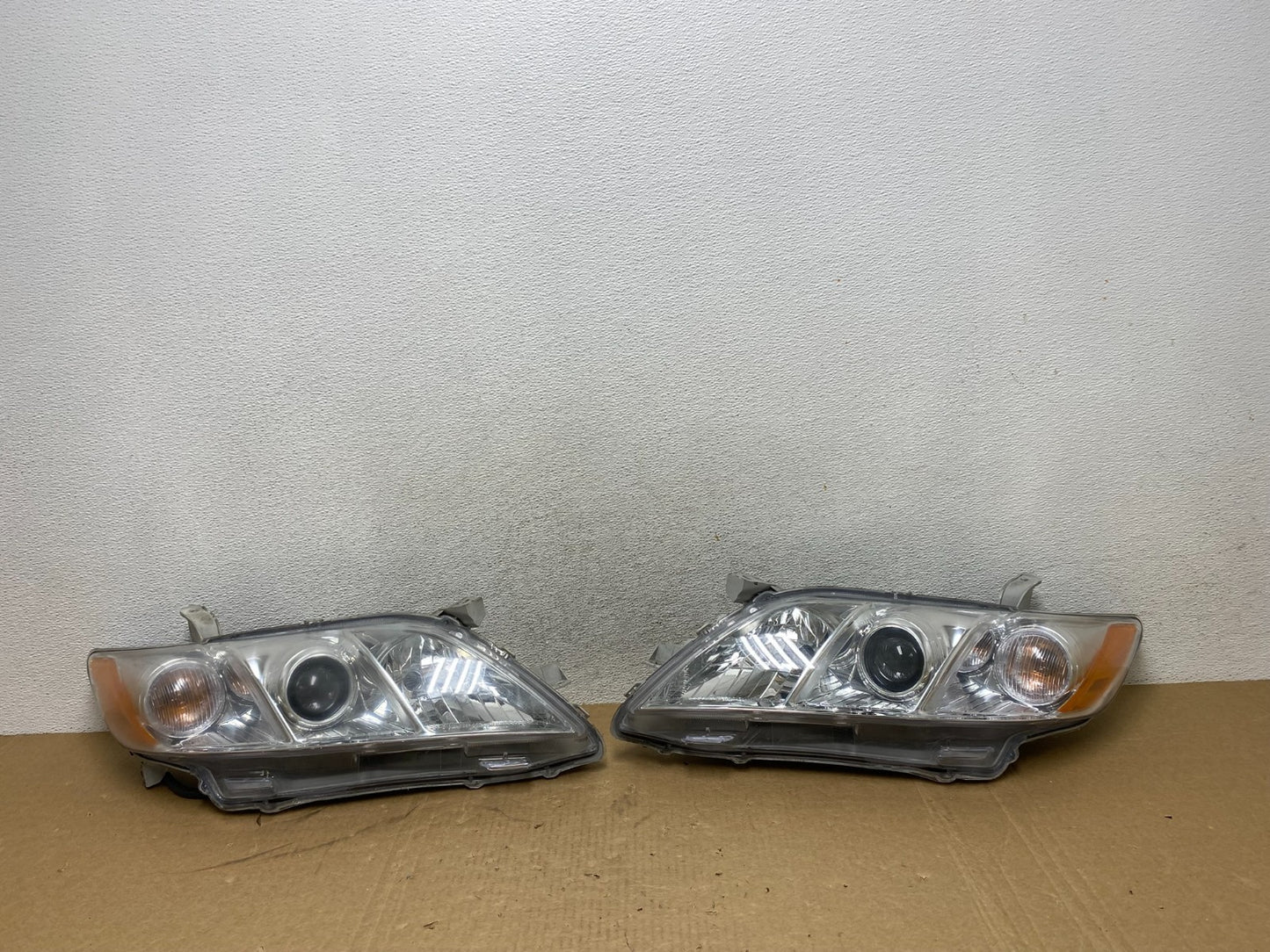 2007 2008 2009 Toyota Camry Left+Right Set Side Headlights AG0471 DW0