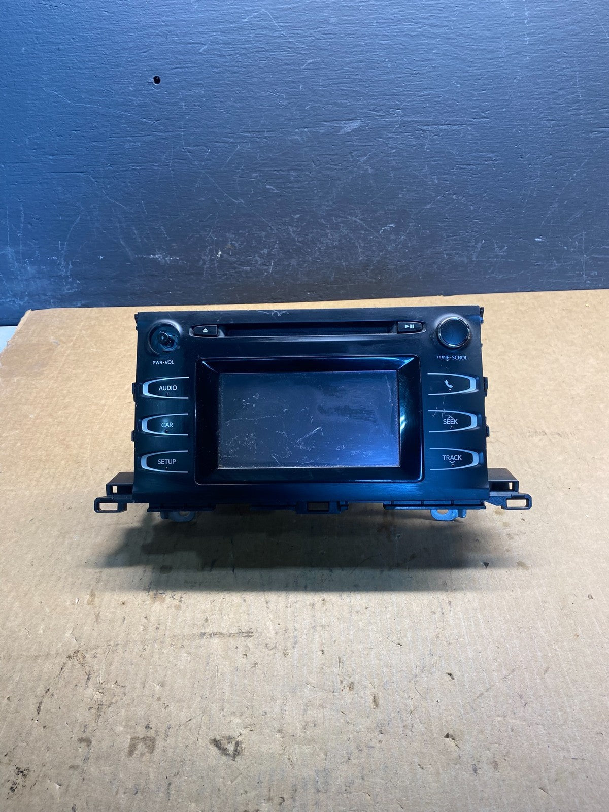 2014 - 2019 Toyota Highlander Radio AM FM Single CD Touch Screen AC6954 DG0